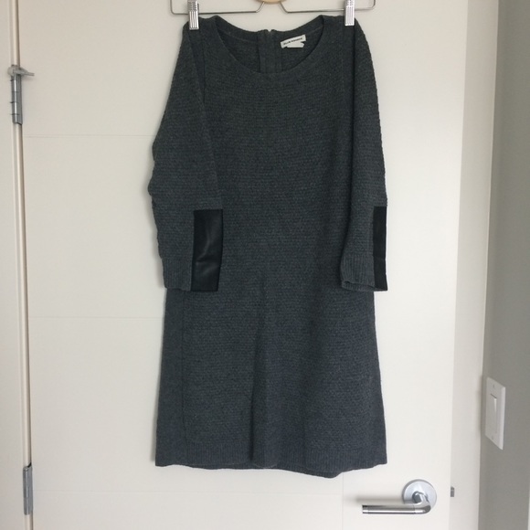 Club Monaco Grey Sweater Dress - Picture 3 of 6